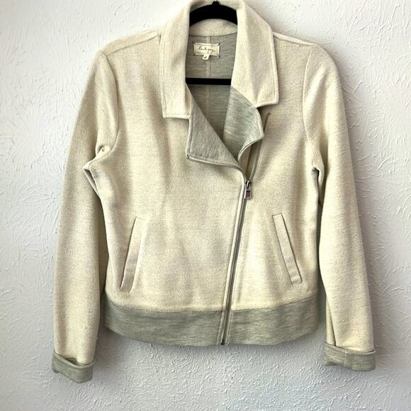 Lou & Grey by Loft jacket oatmeal‎ SZ Sm - Picture 1 of 4